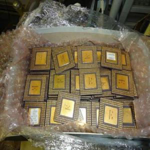 Wholesale cpus: Pentium Pro Gold Ceramic CPU Scrap / High Grade CPU Scrap / Computers