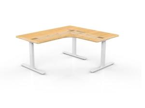 Wholesale Office Desks: L Shaped Height Adjustable Standing Desk Frame