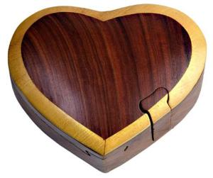 Wholesale gift boxes: Wooden Puzzle Box, for Containing Jewelry..., A Great Gift.