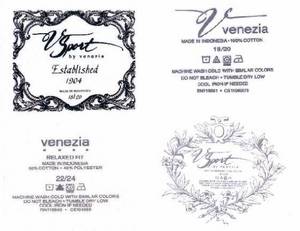 Wholesale sampling: Venezia Label