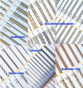 Wholesale figaro: Machine Made Basic Chains for Necklace Wholesale figaro: Machine Made Basic Chains for Necklace