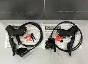 Wholesale resin: New Shimano DURA ACE DI2 ST-R9270+BR-R9270 2x12-speed Disc Brake Set