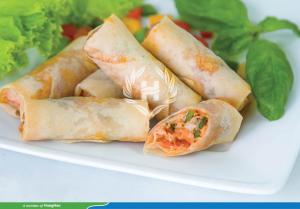 Wholesale Food Packaging: Kim Chi Spring Roll