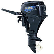 Sell Tohatsu 15 Horsepower Electric Start Four-Stroke Outboard Motor