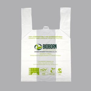 Wholesale blow molding machine: 100% Bio-degradable T-shirt Shopping Bags