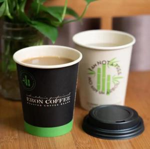 Disposable Eco-friendly Single Wall Hot Paper Cups Coffee Cups