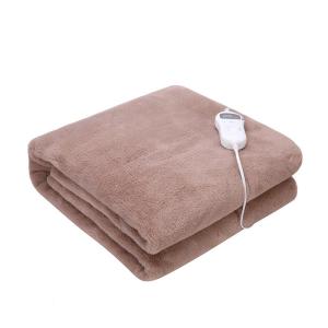 Wholesale polyester sofa fabric: Faux Fur Luxurious Electric Heated Throw Blanket Soft and Fluffy Blankets