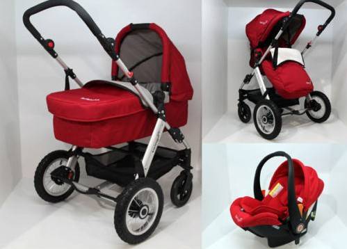 red prams travel systems