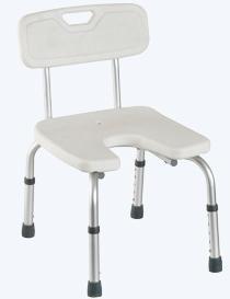 Wholesale shower: Height Adjustable Perineal Shower Bench (With Back)
