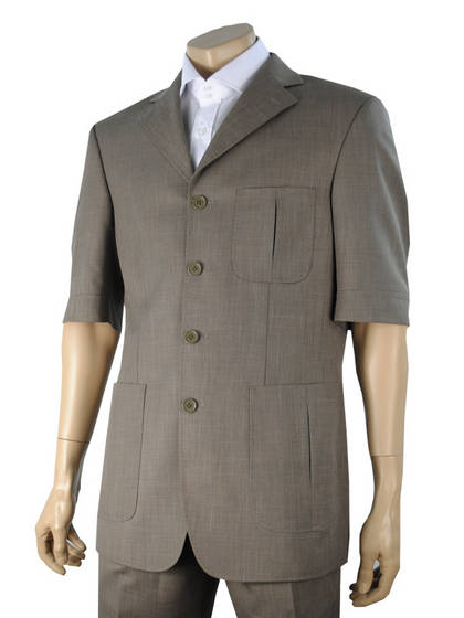 short sleeve suit jacket
