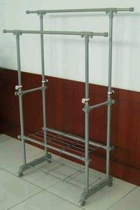 Wholesale Hangers & Racks: Clothes Rack,Double Pole Cloth Hanger