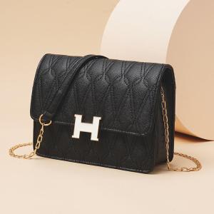Wholesale custom design: Luxury Fashion PU Leather Designer Ladies Crossbody Hand Bags Trendy Brand Custom Label  Handbag