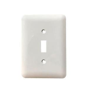 Wholesale pure white: Pure White Sublimation Light Switch Plate Covers