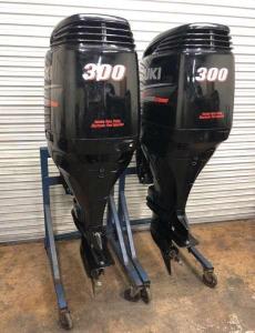 Wholesale used engine: Used Suzuki 300HP 4-Stroke Outboard Motor Engine Motor Is in Excellent Condition