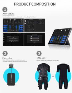 Wholesale stair parts: Room Electrostimulation Vest Increase Exercise Enhance Physical Fitness