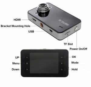 Wholesale Car Video: Fhd Dashcam 1080P 30fps Sunplus Chip 2.7 Inches LCD Display Camcorder HLKD4 Car DVR Camera HD 1080p