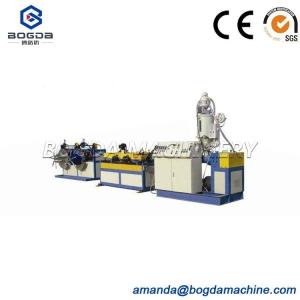 Wholesale corrugated pipe extrusion line: Newly HDPE Single Wall Corrugated Pipe Making Machine for Electric Cable Wire