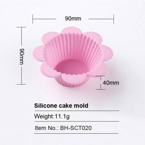 Wholesale silicone baking cups: Individual Silicone Cupcake Molds