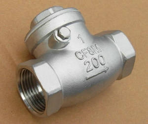 Wholesale ball valve with strainere: Threaded Stainless Steel Check Valve(304,316)