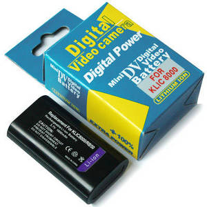 Wholesale replacement battery: 1600mAh Replacement KLIC-8000 Battery for Kodak Easyshare Z612 / Z712 IS / Z812 IS