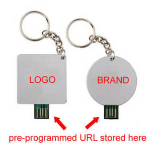 Wholesale full auto: USB Web Key Flyer, URL Auto Pop Up, Full Colour Printing