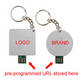 USB Web Key Flyer, URL Auto Pop Up, Full Colour Printing