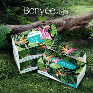 Wholesale fabric company of south korea: Wholesale Portable Box Facial Tissue Thickened Makeup Cotton
