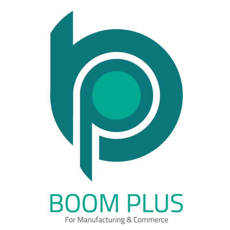 Boom Plus for Manufacturing and Commerce Company Logo