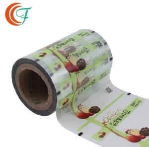 Wholesale plastic packaging film: Food Grade OPP BOPP Packaging Film Nuts Two Layer Lamination Plastic 50mic To 70mic