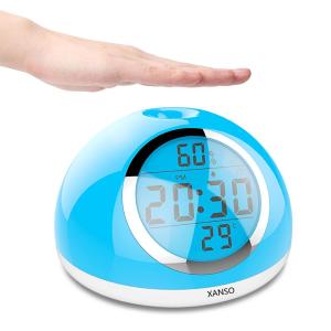 Wholesale digital clock: XANSO Wake Up Light  Desk Lamp with Sunrise Digital Alarm Clock