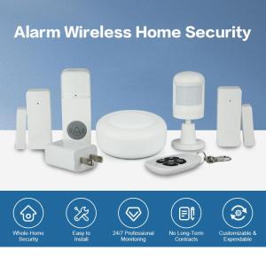 Wholesale alarm system: Tuya Wifi Smart Alarm System Home Kit