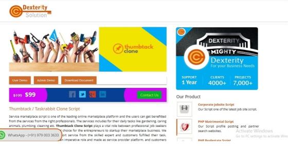 Taskrabbit Clone Script