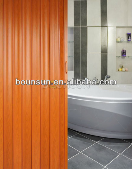 Interior Bathroom Partition Plastic Folding Door(id:9532986). Buy China