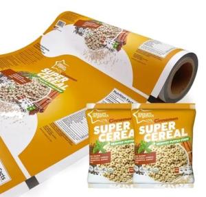 Wholesale snacks: Matt OPP Laminating Film PE PET CPP BOPP Plastic Roll Stock Packaging