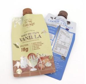 Wholesale fruit juice: 250ml 500ml Milk Tea Spout Pouch Juice Bag Beverage Packaging