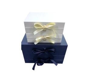 Wholesale design necklace: Luxury Gift Boxes with Ribbon and Magnetic Closure for Birthdays Weddings Anniversaries Christmas