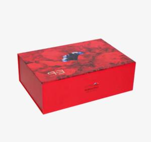Wholesale luxury watch box: Colorful Glossy Cardboard Printed Luxury Clothing Decoration Gift Box with Lid for Clothing