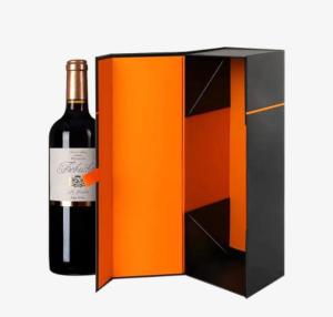 Wholesale magnetic button: Wine Gift Boxes Bottle Gift Boxes for Liquor Wine