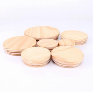 Wholesale lids: Wooden Lid for Candle Glass Jar