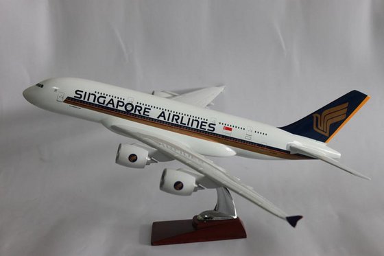 Resin Airplane Model Aviation Model A380 SINGAPORE AIRLINES(id:5446372 ...