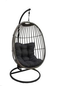 Metal Swing Chairs , Rattan Furniture 
