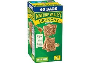 Wholesale Grain Products: Nature Valley Crunchy Oats 'n Honey Granola Bars 60 Count