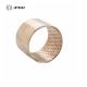 FB090 CuSn8P0.3 Rolled Bronze Sleeve Bearing WB800 BK090 Bronze Bushing with Lubrication Indents