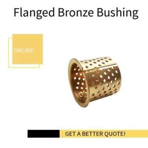 Wholesale building house wrap: Flanged Tin Bronze Bushings CUSN8 | Metric Size