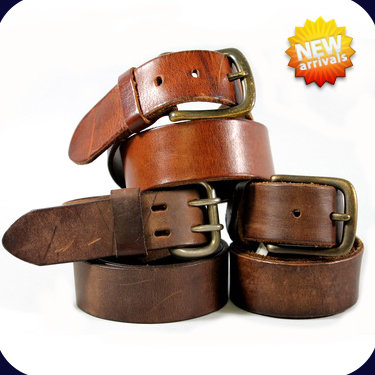 mens real leather belts