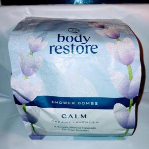 Wholesale tablets: Body Restore Shower Steamers Aromatherapy -Dreamy Lavender Calm 15 Tablet