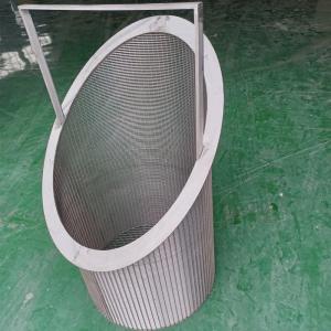 Wholesale wire mesh filters: Stainless Steel 316L Wedge Wire Strainer Mesh for Filter Screen of Bear Fermentor
