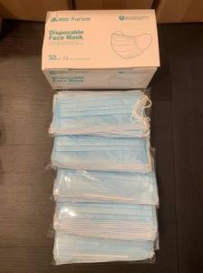 Wholesale breathable nonwoven: Disposable 3Ply Surgical Medical Face Masks