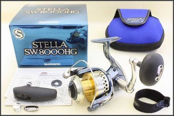 Shimano Stella SW 8000HG Spinning Reel(id:8011969) Product