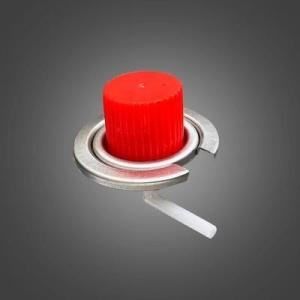 Wholesale fuel tank cap: One Inch Portable Camping Stove Valve with Red Cover for Cooking